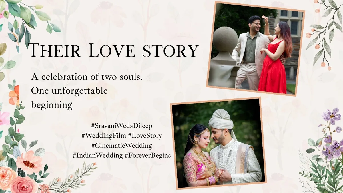 Cinematic wedding film teaser